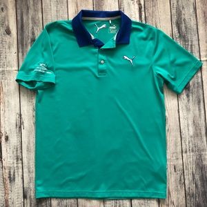 Small Puma mens polo golf shirt